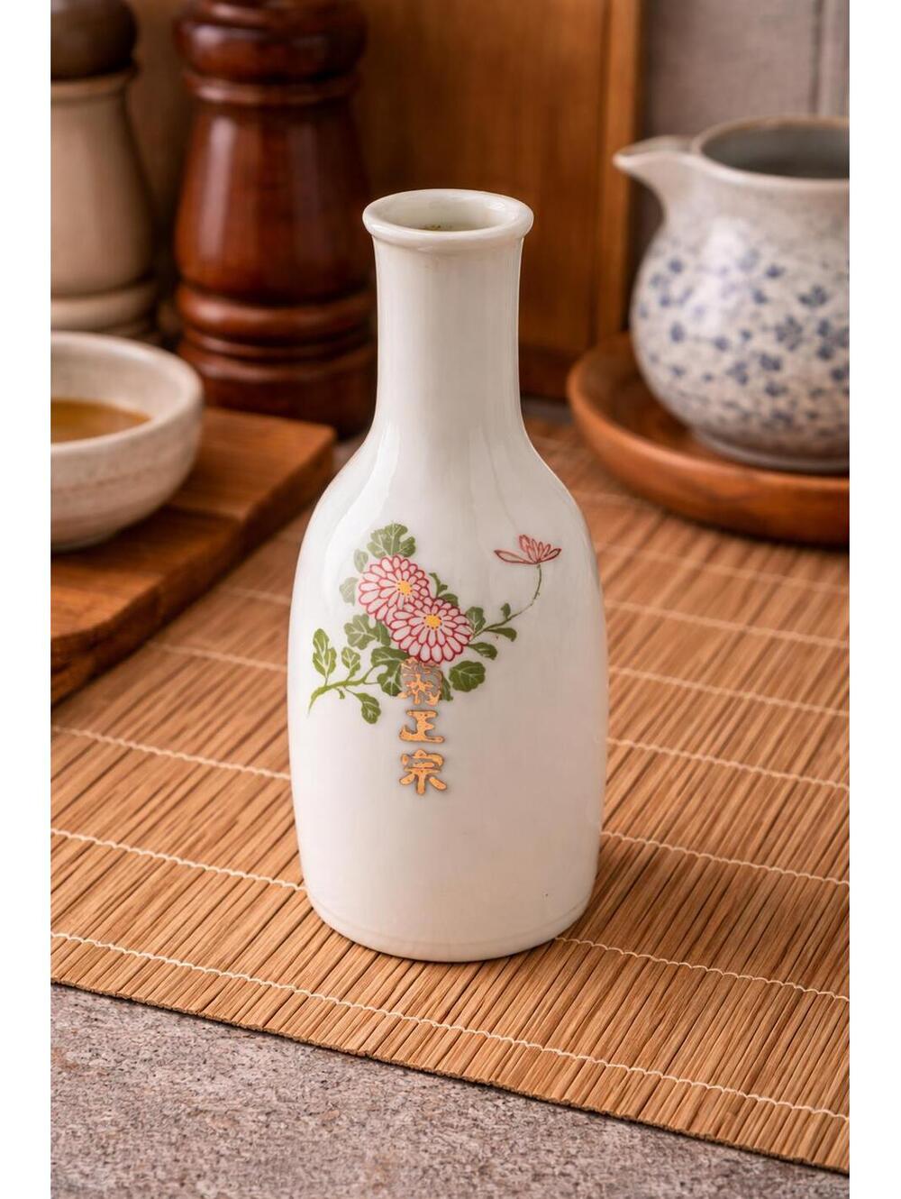 Vintage Japanese Sake Bottle
